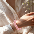I-load ang larawan sa Gallery viewer, Dainichi Nyorai Heart Radiance Rose Quartz Bracelet