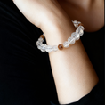 I-load ang larawan sa Gallery viewer, Avalokite Serenity & Protection White Crystal Aroma Bracelet