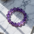 I-load ang larawan sa Gallery viewer, Acalā Vidyārāja Clarity & Determination Amethyst Bracelet