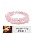 I-load ang larawan sa Gallery viewer, Dainichi Nyorai Heart Radiance Rose Quartz Bracelet