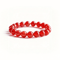 I-load ang larawan sa Gallery viewer, Akashagarbha Infinite Courage Red Agate Bracelet