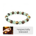 I-load ang larawan sa Gallery viewer, Manjushri Wisdom & Wealth Aventurine Bracelet