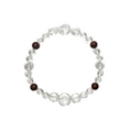 I-load ang larawan sa Gallery viewer, Avalokite Serenity & Protection White Crystal Aroma Bracelet
