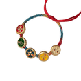 I-load ang larawan sa Gallery viewer, Five Jambhalas Tibetan Prosperity Woven Bracelet
