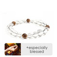 I-load ang larawan sa Gallery viewer, Avalokite Serenity & Protection White Crystal Aroma Bracelet
