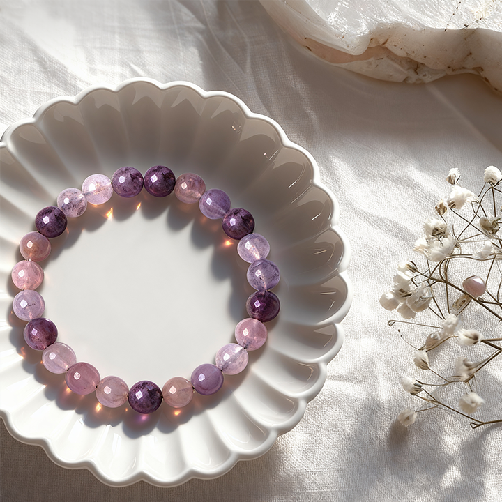 Avalokite Purity & Serenity Quartzite Bracelet