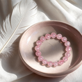 I-load ang larawan sa Gallery viewer, Dainichi Nyorai Heart Radiance Rose Quartz Bracelet
