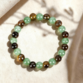 I-load ang larawan sa Gallery viewer, Manjushri Wisdom & Wealth Aventurine Bracelet
