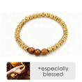 I-load ang larawan sa Gallery viewer, Golden Radiance Mantra Protection Bracelet
