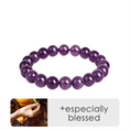 I-load ang larawan sa Gallery viewer, Acalā Vidyārāja Clarity & Determination Amethyst Bracelet
