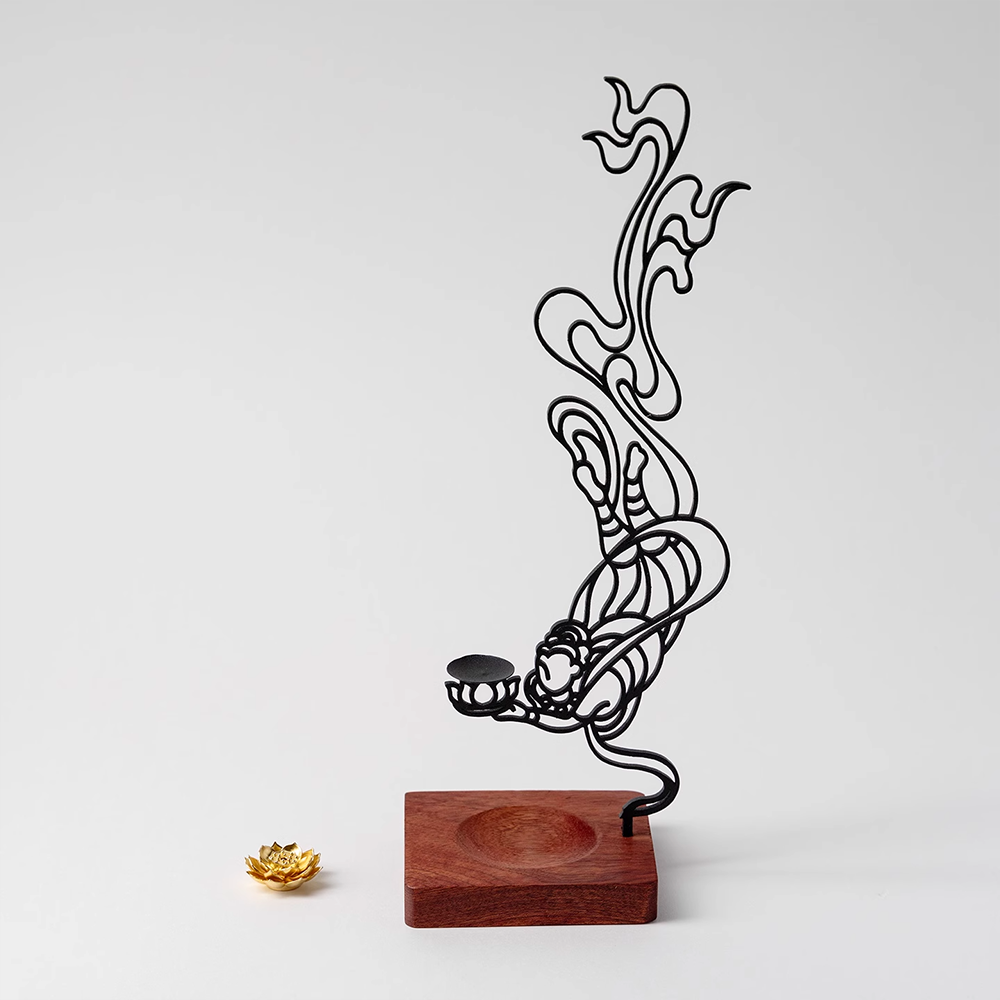Flying Apsaras Dunhuang Incense Holder