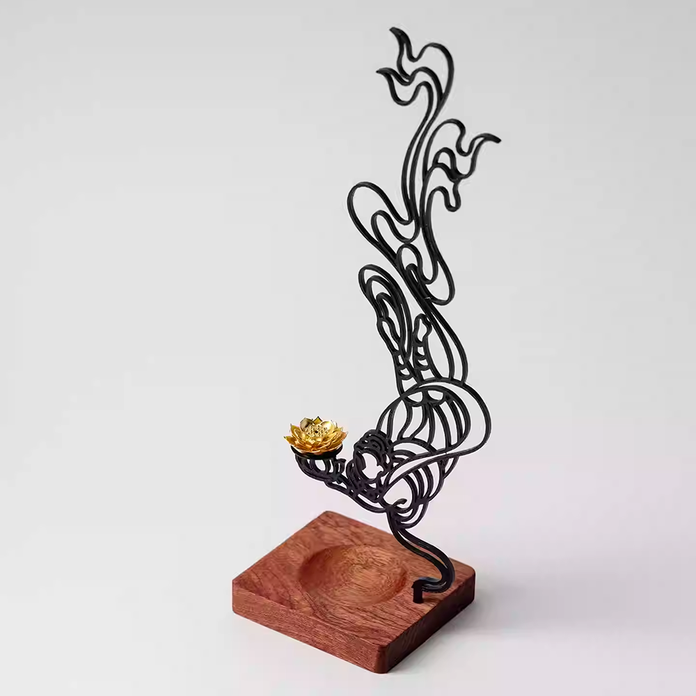 Flying Apsaras Dunhuang Incense Holder